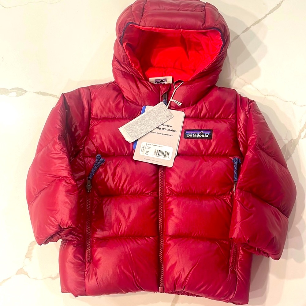 NWT PATAGONIA Baby Hi-Loft Down Sweater Hoody